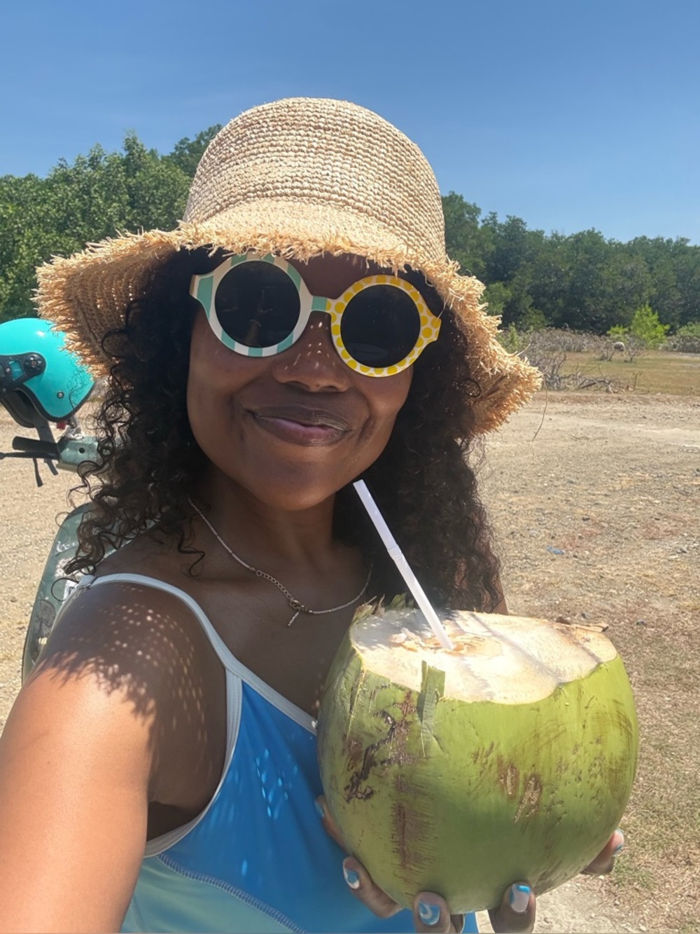 Coco Puff Raffia Bucket Hat - Picture 16 of 17